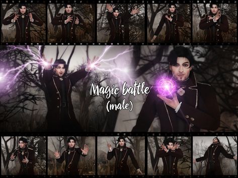 [TV] Magic battle (Male) | Tatiana on Patreon Magic Battle, Sims 4 Couple Poses, Sims Games, Sims 4 Dresses, Sims 4 Collections, Sims 4 Cas, Cool Poses, Ts4 Cc, Male Poses