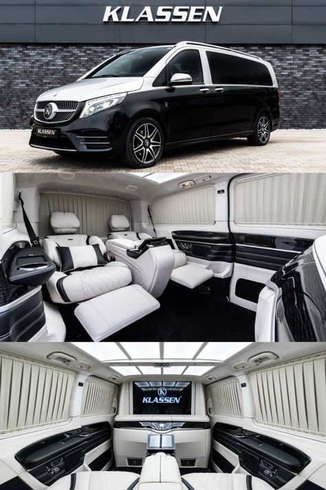 Mercedes Luxury Van, Van Car Luxury, Maybach Van, Van Luxury, Mercedes Van, Old School Bus, Luxury Motorhomes, Luxury Van, Dream Cars Mercedes