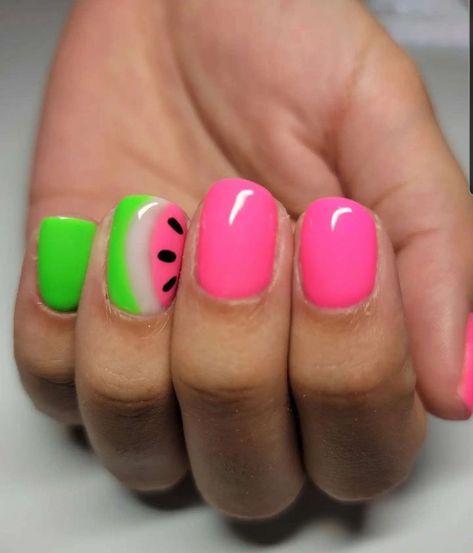 Gel Summer Nails Short, Nails Short Summer, Summer Nails 2023 Gel, Gel Summer Nails, Nails 2023 Gel, Bright Acrylic Nails, Summer Nails Short, Rodeo Nails, Short Summer Nails