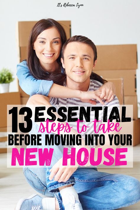 Important things you can't miss when moving into your new home Homeowner Checklist, Home Checklist, Rebecca Lynn, New Home Checklist, First House, Home Buying Process, House Viewing, Buying Process, First Time Home Buyers