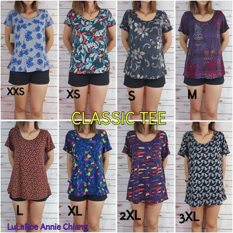 LuLaRoe Classic tee. Different sizing and fit on me (women's size 4/6, small. 5'6") Lularoe Classic Tee Styling, Lularoe Styling, Lula Roe Outfits, Fashion Tees, Womens Sizes, Dress Up, Fashion Tips, My Style, Clothes