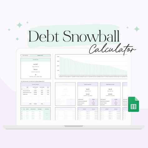 monthly budget spreadsheet free Snowball Method Pay Off Debt, Debt Snowball Spreadsheet, Snowball Debt, Debt Snowball Worksheet, Debt Snowball Calculator, Monthly Budget Spreadsheet, Tracker Free, Debt Tracker, Paying Off Credit Cards