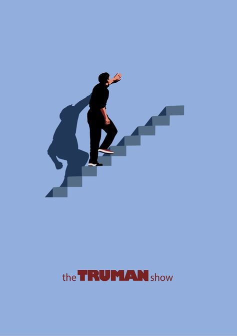 The Truman Show Poster, Show Movie Poster, Peter Weir, Show Movie, The Truman Show, Film Posters Art, Movie Artwork, Film Poster Design, Movie Poster Wall