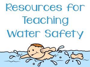 Resources for Teaching Water Safety Water Safety Preschool Activities, Seaside Eyfs, Water Safety Activities, Safety Town, Teach Kids To Swim, Safety Activities, Pool Fences, Safety Crafts, Swimming Safety