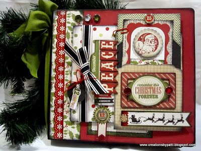 Creations by Patti: Christmas Traditions Embellish Mini Album Christmas Mini Albums, Paper Bag Album, Mini Album Tutorial, Christmas Journal, Christmas Albums, Christmas Paper Crafts, Mini Journal, Mini Scrapbook, Christmas Scrapbook