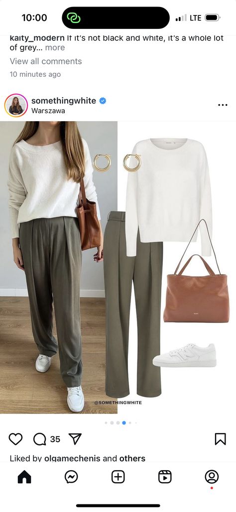 Olive Green Outfit, Green Outfit, Olive Green, Outfit Inspirations, Cute Outfits, Green