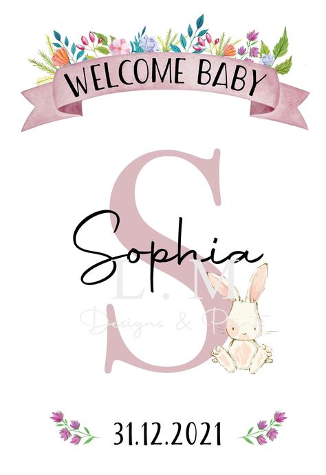 Welcome To The World Baby Girl, New Baby Girl Card, Welcome Baby Girl, Welcome New Baby, Welcome Baby Cards, Gift Tags Birthday, Baby Girl Card, Welcome Card