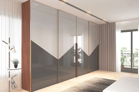 Wardrobe aesthetic - Wardrobe closet - Closet organization ideas - Home decor ideas Wardrobe Design Bedroom Sliding, Hsr Layout, Wardrobe Laminate Design, Sliding Door Wardrobe Designs, Glass Wardrobe, Wardrobe Design Modern, Bedroom Wardrobe Design, Wardrobe Interior, Modern Cupboard Design