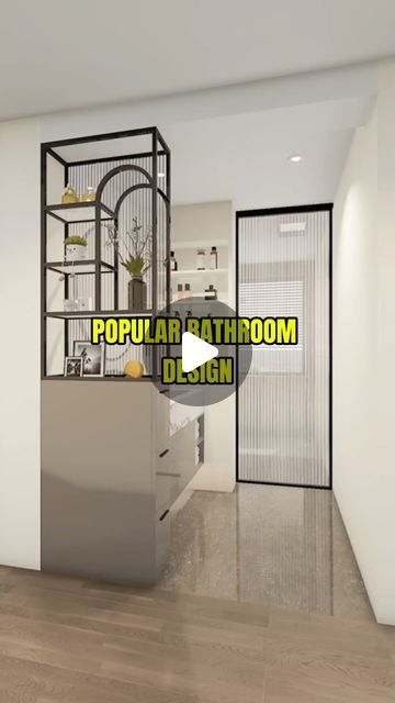 Small Bathroom With Partition, Bathroom And Toilet Ideas, Bathroom Divider Ideas Toilets, Bathroom Toilet Separation, Separate Bathroom And Toilet Ideas, How To Separate Toilet From Bathroom, Bathroom Partition Ideas Toilets, Divided Bathroom, Homecraft Designer