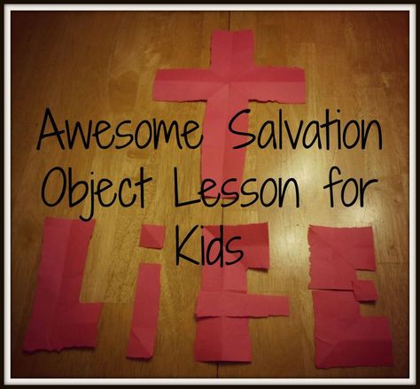 romans 6:23 | Romans 6:23 object lesson | Teen Impact-Kids in General Salvation Object Lesson, Sunday School Object Lessons, Message Ideas, Bible Object Lessons, Childrens Sermons, Youth Activities, Vbs Ideas, Church Ministry, Sunday School Activities