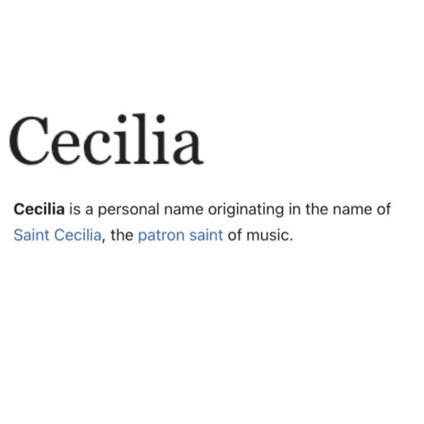 Cecilia Core Aesthetic, Cecilia Name Meaning, Cecilia Aesthetic, Cecilia Name, Cece Core, Cecilia Core, Lidia Poet, He Chose Me, Names Meaning