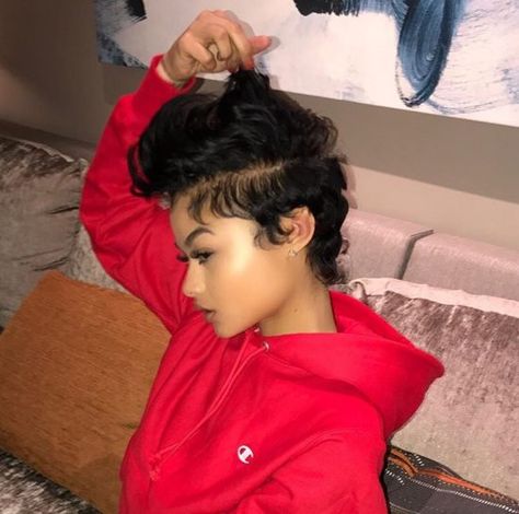 Short Haircut Styles: India Westbrooks Debuts New Hairstyle1966 Magazine India Westbrooks, Short Haircut Styles, Cut Life, India Love, Sassy Hair, Hair Laid, Short Haircut, Short Natural Hair Styles, Short Curly Hair