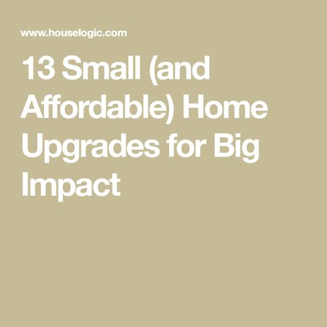 13 Small (and Affordable) Home Upgrades for Big Impact Marble Vase, All White Kitchen, Leather Accent Chair, Address Numbers, Home Upgrades, Ceramic Planters, Small Home, Glass Jars, Saving Money