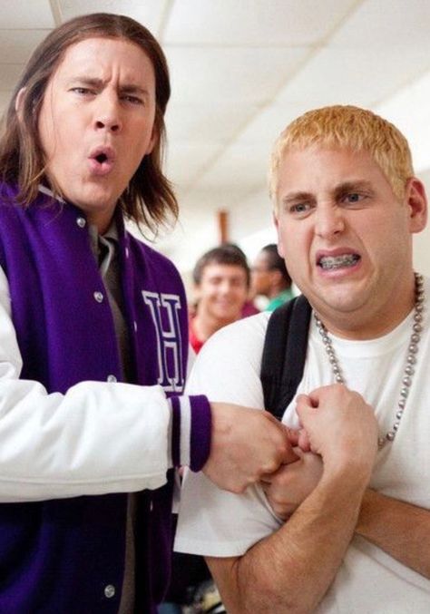 21 Jump Street 21 Jump Street Costume, 21jump Street, Chaning Tatum, 22 Jump Street, Ugly Hair, Movie Funny, Jump Street, Brent Smith, Jake Johnson