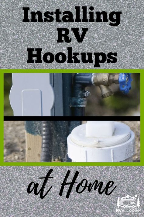 Need RV full hook up system at your home? Whether you plan to live in your RV on private property or need RV maintenance, having RV electrical hook up at home, along with water and sewer is a bonus! Check out these tips to install an RV full hook up at home. #rvblogger #rvwater #rvelectric #rvsewer #livinginanrv #rvtips #rvbeginner #traveltrailertips #campertips Rv Hookups, Camper Maintenance, Camper Repair, Rv Camping Tips, Travel Trailer Camping, Rv Repair, Rv Maintenance, Trailer Life, Diy Rv