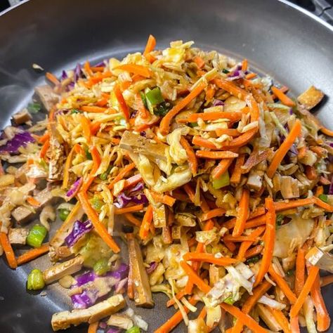 Vegan Eggroll Bowl, Vegetarian Egg Roll In A Bowl, Vegan Egg Roll In A Bowl, Vegan8 Recipes, Wfpb Bowls, Recipes Carrots, Wfpb Meals, Budha Bowls, Egg Roll Bowl