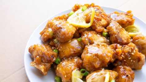 There’s something about that tangy and sweet lemon taste that can take any dish to another level. Combined with the perfect blend of spices, this Chinese Lemon Chicken recipe will leave your taste buds singing for more. There’s something magical about Chinese food. The flavors are so rich and intense, that it’s almost impossible not … The Ultimate Chinese Lemon Chicken Recipe! Quick and Easy to Make! Read More » Chinese Lemon Chicken Recipe, Baked Lemon Pepper Wings, Chinese Lemon Chicken, Seafood Salad Pasta, Cooking With White Wine, Lemon Chicken Recipe, Chicken Appetizers, Adobo Chicken, Panda Express