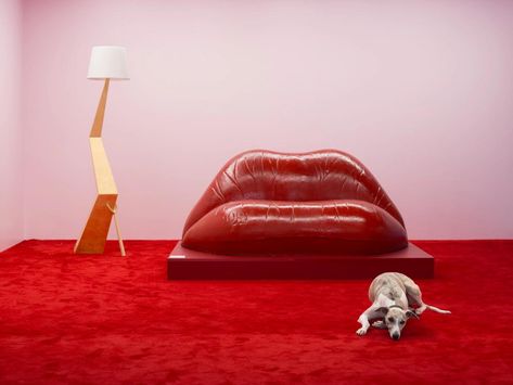 Lip Sofa, Lips Sofa, Spanish Interior, Barcelona Design, Antonio Gaudí, Fun Furniture, Printed Chair, Spanish Design, Antoni Gaudi