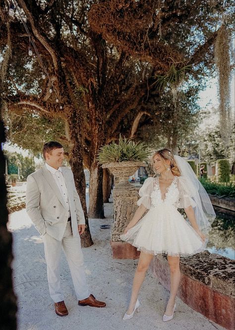 Short wedding dress, puff sleeves dress, puff dress Dress Wedding Short, Poofy Wedding Dress, Elopement Wedding Dress, Rehearsal Dinner Dress, Short Wedding Gowns, Wedding Dresses Whimsical, Puff Sleeves Dress, Dress Engagement, Mini Wedding Dresses