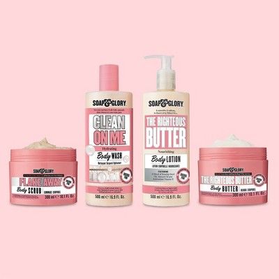 Soap And Glory Scrub, Pink Fragrance, Soap Glory, Soap And Glory, Body Care Routine, Bath Oils, Crystal Beads Bracelet, Fragrance Collection, Sweet Almond Oil