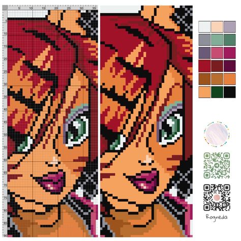 Monster High Alpha Pattern, Tapestry Grid, Crochet Pictures, Fuse Bead Patterns, Melty Beads, Crochet Tapestry, Fuse Beads, Alpha Pattern, Alpha Patterns