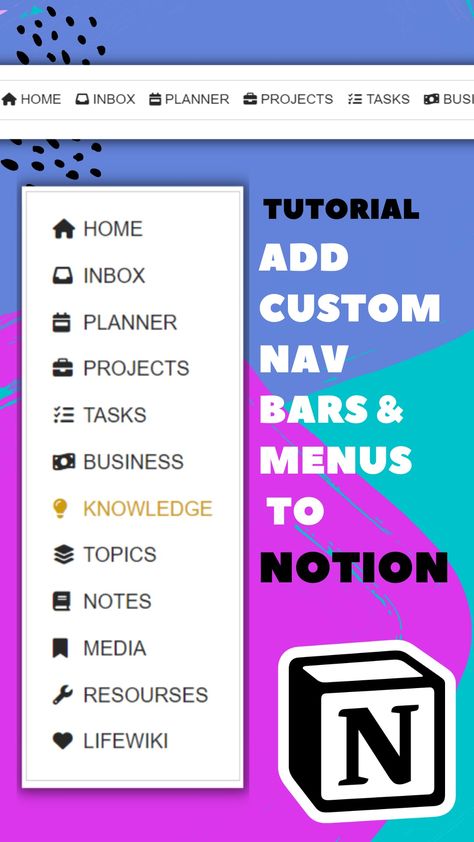 Notion Template For Work, Notion Pages, Notion Workspace, Studying Stationary, Better Organization, Job Website, What Makes A Man, Small Business Planner, Navigation Bar