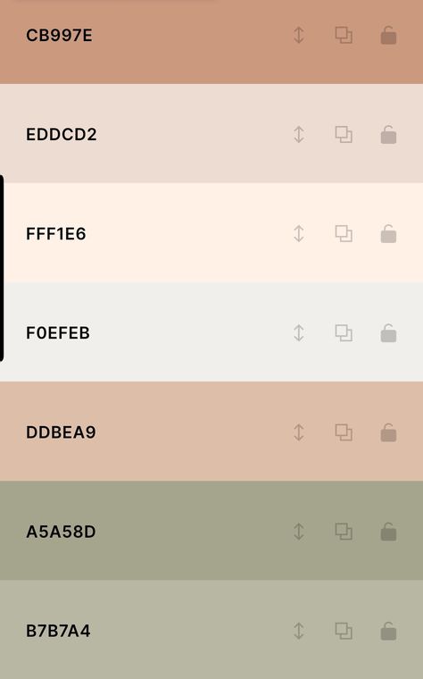 Google Calendar Color Palette Hex Codes Neutral, Color Pallettes Aesthetic Code, Light Academia Color Palette Hex Codes, Serenity Color Wallpaper, House Mood Board Colour Palettes, Color Pallete Code, Pastel Pallete Colour, Beige Hex Code, Google Calendar Color Scheme