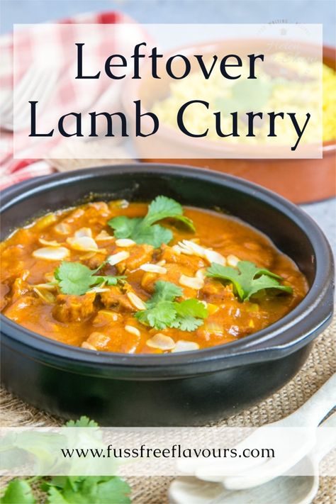 Cold Lamb Recipes, Cooked Lamb Recipes, Lamb Leftover Recipes Dinners, Recipes With Lamb Meat, Lamb Leftovers Recipes, Recipes With Leftover Lamb, Leftover Lamb Stew, Cooked Lamb Leftovers, Best Lamb Curry Recipe