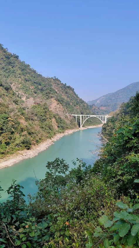 Kalimpong Photography, India Home Decor, City Aesthetic, Background For Photography, Beautiful Nature, Bridge, India, Water, Photography