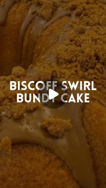 Biscoff Bundt Cake, Biscoff Desserts, Swirl Bundt Cake, Cup Of Cake, Base Cake, Biscoff Cookie Butter, Biscoff Cookies, Cookie Butter, Vegan Yogurt