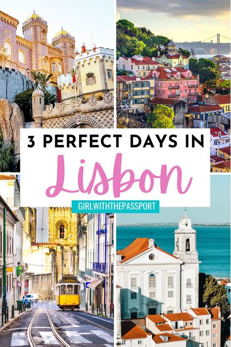 Lisbon Itinerary, Portugal Itinerary, Lisbon Portugal Travel, Things To Do In Lisbon, Portugal Food, Lisbon Travel Guide, Portugal Vacation, Portugal Travel Guide, Perfect Days