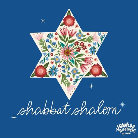 Shabbat Shalom💙💐 It has been a tough week and the news around the world is alarming. Let’s break up the darkness with Jewish Pride✡️ Today’s design was created for my new calendar! I loved it so much I turned it into a sticker too♥️ Swipe➡️through to see! Share the post today with friends and family. You can find the new sticker and calendar in my Etsy shop! Wishing you a safe and peaceful Shabbat✨ #shabbat #shabbatshalom❤️ #starofdavid #jewishstar #jewishpride #jewishholidays #jewishar... Good Shabbos Funny, Jewish Pride, Jewish Artwork, Good Shabbos, Shabbat Shalom Images, Jewish Star, Shabbat Shalom, Jewish Holidays, S Design