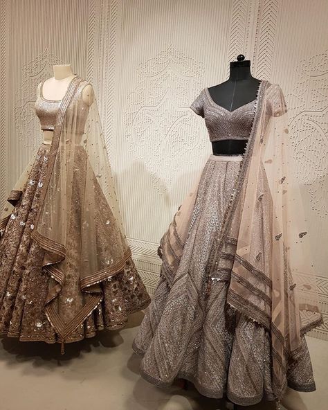 S&N Sartorial silhouettes and intricate details emanate the grandeur yet simplicity of our design values . Passage to India is not only a… Modern Indian Dress, Lehenga Choli Designs, Lehnga Dress, Designer Bridal Lehenga, Desi Outfits, Red Lehenga, Desi Clothes, Indian Lehenga, Ghagra Choli