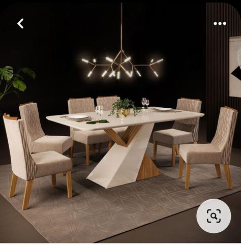 Solid Wooden Tables for Elegant Dinner Parties Daining Tebel Design Modern, Dainig Table Modern Wooden, Dining Table Design Wooden Modern, Dining Table Base Ideas, Dainig Tebal, Wooden Base Dining Table, Latest Dining Table Design, Dining Table Design Modern Luxury, Marble And Wood Dining Table