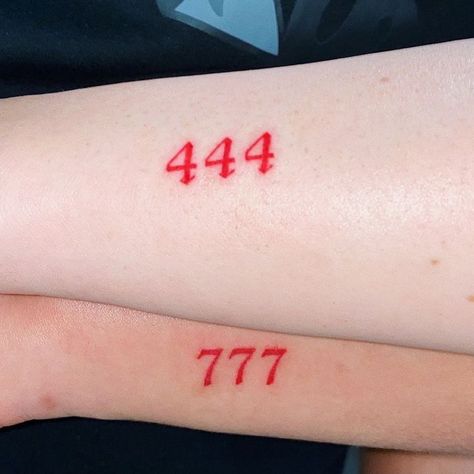 Tattoo Angels, Inside Finger Tattoos, 777 Tattoo, Earthy Tattoos, Taurus Tattoos, Red Tattoos, Wrist Tattoos For Women, Cute Small Tattoos, Thigh Tattoos Women