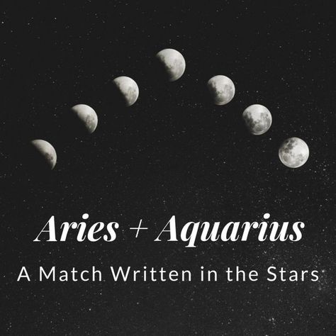 Aries Aquarius Compatibility, Aquarius X Aries, Aries Zodiac Quotes, Aries And Aquarius Compatibility, Aquarius And Aries, Aquarius Relationship, Aries Star Sign, Aries Aquarius, Pisces And Taurus