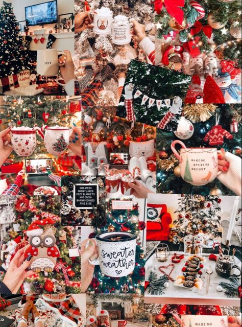 Christmas Collage Wallpaper, Collage Gifts, Christmas Weather, For Boyfriend, Christmas Plush Toys, Merry Christmas Wallpaper, Xmas Wallpaper, Christmas Wallpaper Backgrounds, Christmas Aesthetic Wallpaper