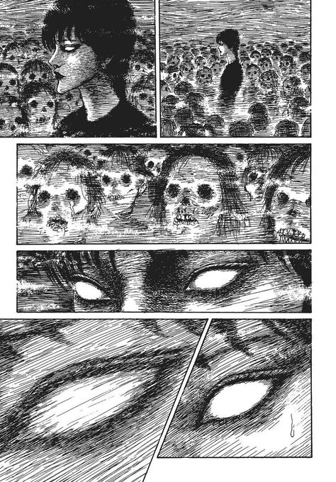 Ito Junji, Japanese Horror, Gothic Wallpaper, Figurative Artwork, Junji Ito, Dark Art Illustrations, Manga Panels, Creepy Art, Manga Pages