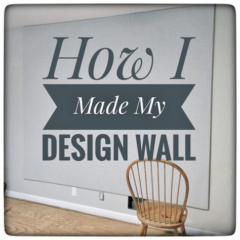 How I Made My Design Wall | The Quilt District Design Wall For Quilting, Quilting Organization, Quilt Design Wall, Quilt Sewing Room, Quilt Planner, Quilt Club, Sewing Spaces, Rooms Design, Sewing Room Design