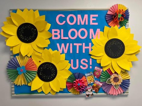 Sunflower Classroom, A Activities, Class Decor, Back To School Ideas, Class Decoration, School Decorations, Bulletin Board Ideas, Board Ideas, Door Decor