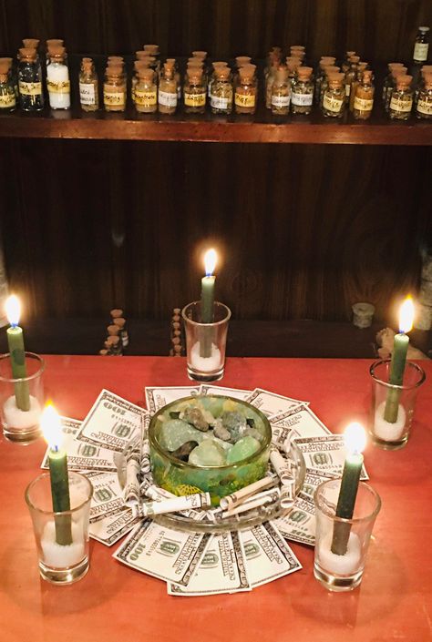 Excited to share this item from my #etsy shop: Money-Abundance-Prosperity Spell Casting Service Money Altar, Mystical Wedding, Money Bowl, Hoodoo Spells, Prosperity Spell, Attracting Money, Spiritual Pictures, Spells Magic, Free Tarot Reading