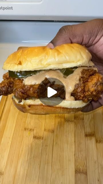 Mo's Tasting on Instagram: "Crispy Nashville-Style Hot Chicken Sandwich: A Fiery Delight!

#nashvillehotchicken #friedchicken #hotchicken" Nashville Hot Chicken Sandwich, Crispy Chicken Sandwich, Nashville Chicken, Hot Chicken Sandwiches, Crispy Chicken Sandwiches, Nashville Hot Chicken, Nashville Style, Hot Chicken, Chicken Sandwich