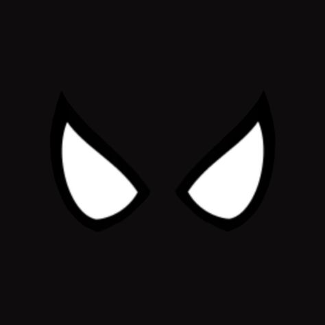 Black And White Spiderman Aesthetic, Symbiote Spiderman Icon, Spider Man Profile Picture, Aesthetic Pfp Black And White, Spiderman Profile, Spider Man Widget, Spiderman Symbiote, Black And White Spider, Symbiote Spiderman