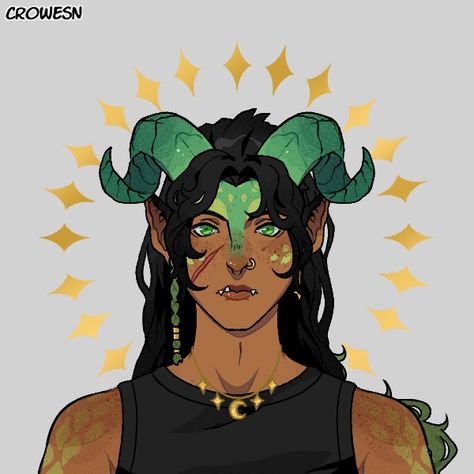 Filibusterfrog Tiefling, Draconic Bloodline Sorcerer, Green Tiefling, Draconic Bloodline, Draconic Sorcerer, Tiefling Oc, Tiefling Sorcerer, Dnd Sorcerer, Dnd Druid