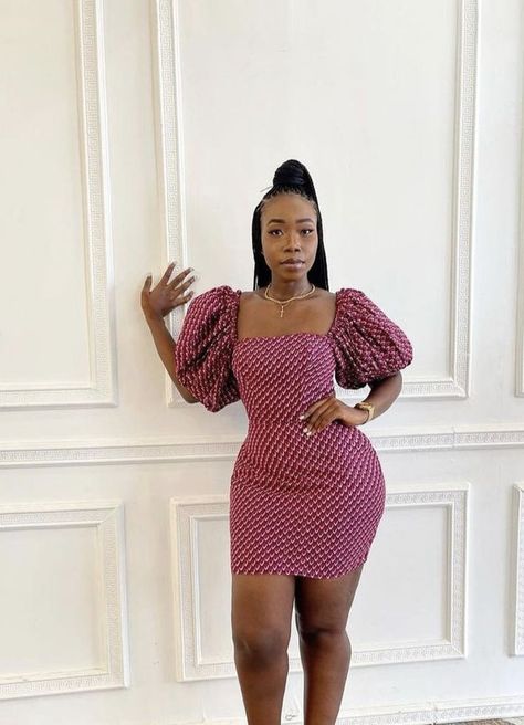 Simple Ankara Short Gown Styles, Chitenge Outfits, Short Gown Styles, Ankara Dress Designs, Ankara Short, Ankara Short Gown Styles, Traditional African Clothing, African Print Dress Ankara, African Print Clothing