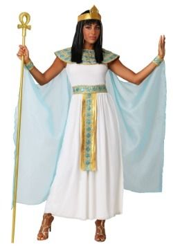 Adult Cleopatra Costume1 Egypt Costume Women, Cleopatra Outfit, Egyptian Queen Costume, Egyptian Goddess Costume, Egypt Costume, Cleopatra Halloween Costume, Cleopatra Halloween, Queen Cleopatra, Greek Goddess Costume