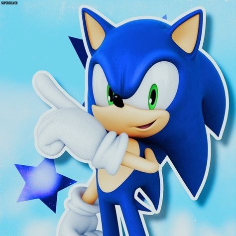 Sonic Wearing Headphones, Modern Sonic, Sonic Pics, Sonic Hedgehog, Wearing Headphones, Sonic 3, Sonic Boom, Sonic Art, Profile Pics