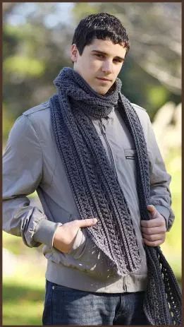 Man Scarf, Crochet Mens Scarf, Col Crochet, Crochet Men, Men's Scarf, Scarf Crochet Pattern, Crochet Cowl, Scarf Men, Mens Scarves