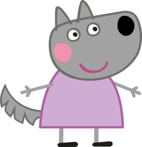 Wendy Wolf Bolo Da Peppa Pig, Joey Kangaroo, Grandpa Pig, Mummy Dogs, Mummy Pig, Mr Wolf, Pig Character, Wolf Character, Peppa Pig Birthday Party