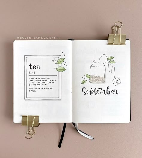 January Spread Ideas, Spring Journal Page, Book Journal Aesthetic Ideas, Simple Bullet Journal Themes, Bujo Inspiration Aesthetic, Boulet Journal Ideas Pages, Bullet Journal Ideas Aesthetic, Scrapbook Ideas Aesthetic, Bujo Simple